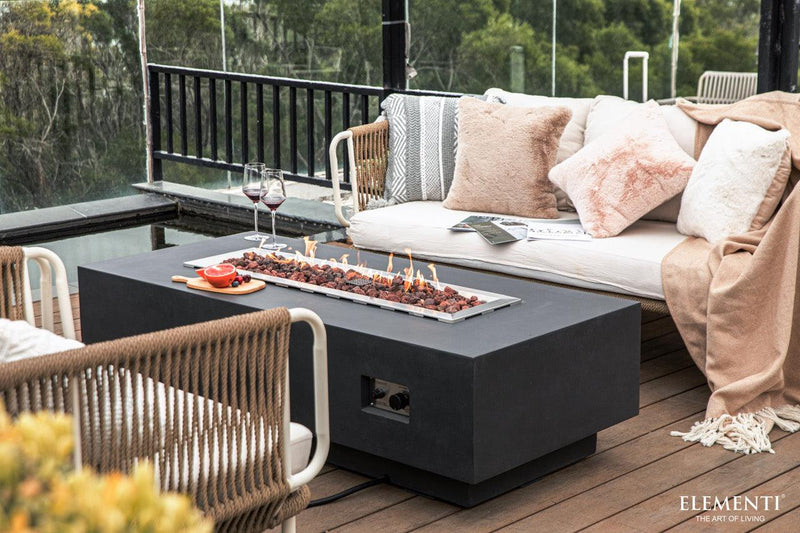 Elementi Granville Fire Table-Patio Pelican