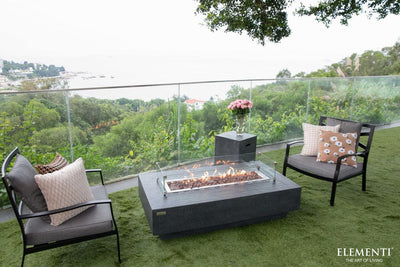 Elementi Hampton Fire Table-Patio Pelican