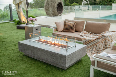 Elementi Hampton Fire Table-Patio Pelican