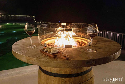 Elementi Lafite Fire Table-Patio Pelican