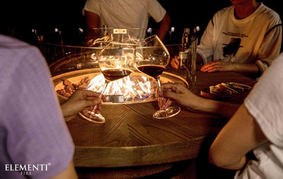 Elementi Lafite Fire Table-Patio Pelican