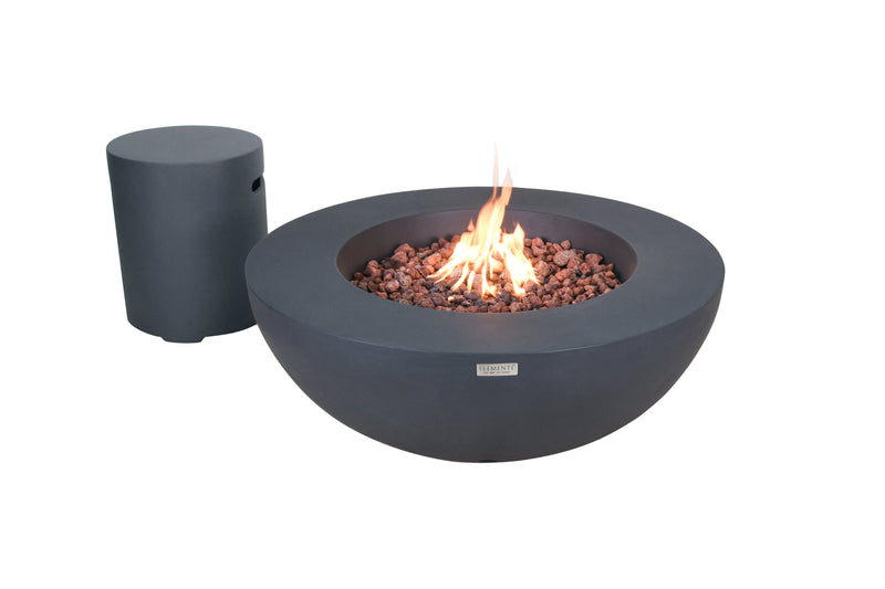 Elementi Lunar Bowl Fire Table-Patio Pelican