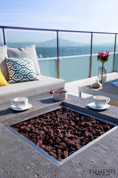 Elementi Manhattan Fire Table-Patio Pelican