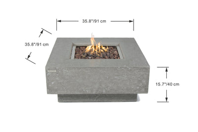 Elementi Manhattan Fire Table-Patio Pelican