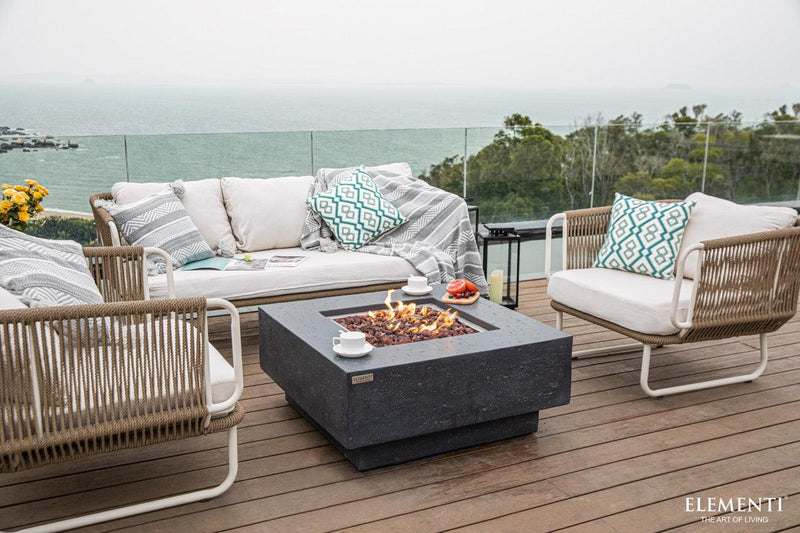 Elementi Manhattan Fire Table-Patio Pelican