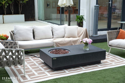 Elementi Metropolis Fire Table-Patio Pelican