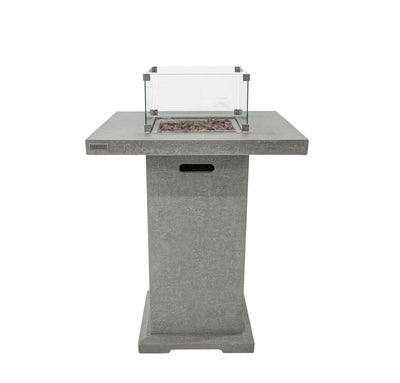 Elementi Montreal Fire Pit Bar Table-Patio Pelican