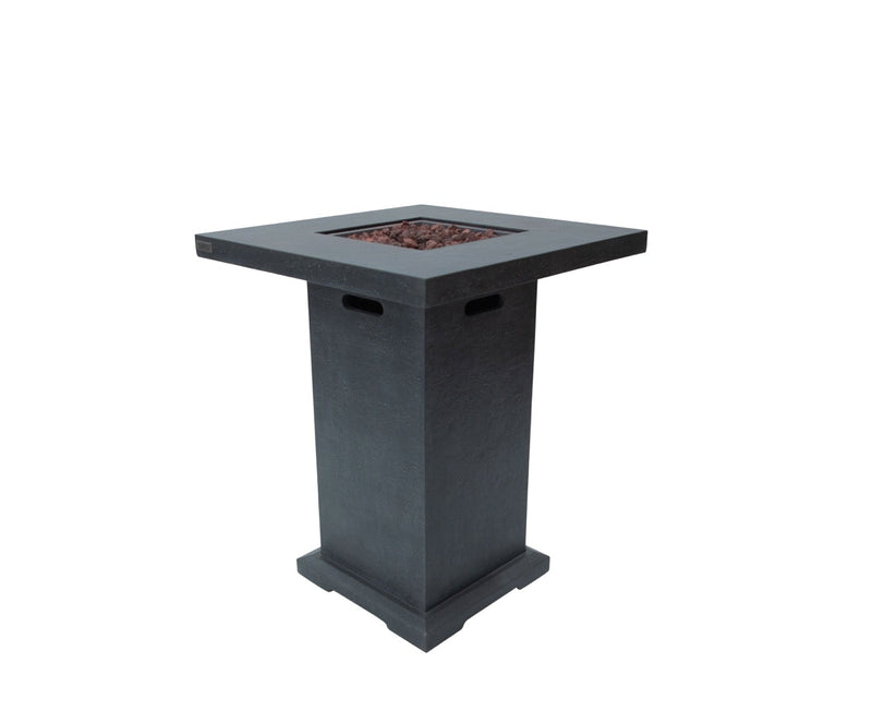 Elementi Montreal Fire Pit Bar Table-Patio Pelican