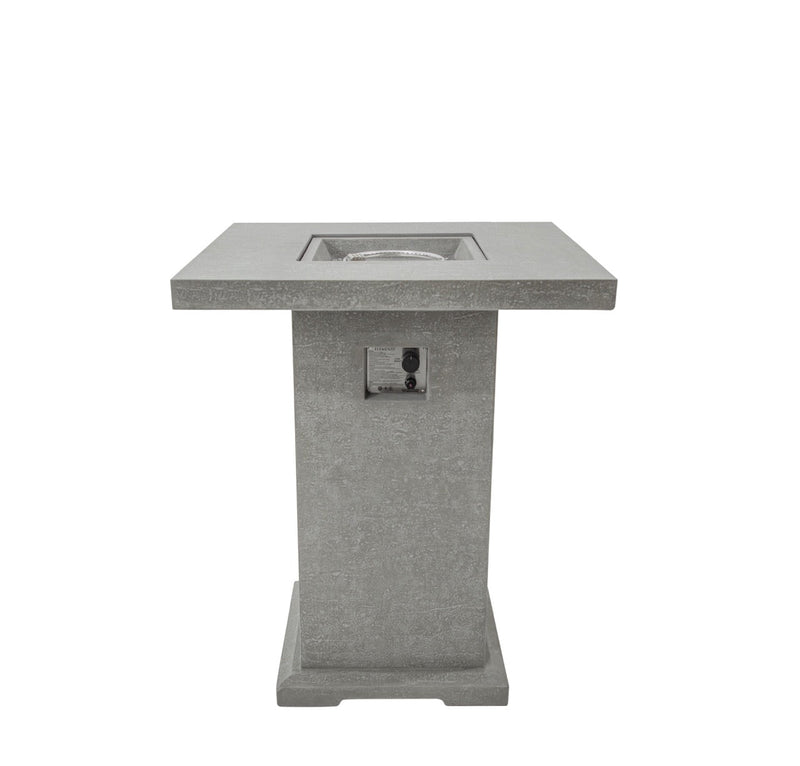 Elementi Montreal Fire Pit Bar Table-Patio Pelican