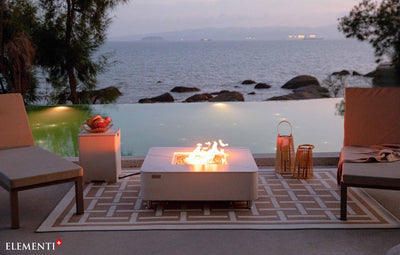 Elementi Plus Annecy Fire Table-Patio Pelican