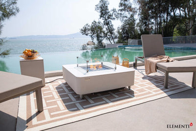 Elementi Plus Annecy Fire Table-Patio Pelican