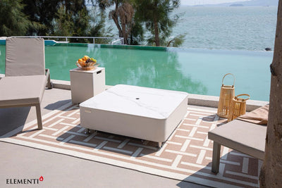 Elementi Plus Annecy Fire Table-Patio Pelican