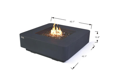 Elementi Plus Bergamo Fire Table-Patio Pelican