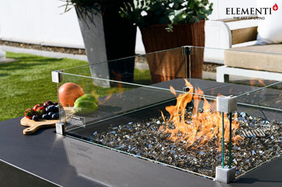 Elementi Plus Bergamo Fire Table-Patio Pelican