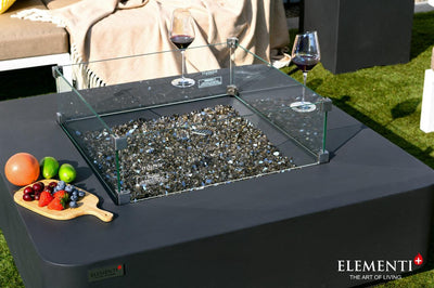 Elementi Plus Bergamo Fire Table-Patio Pelican