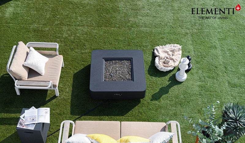 Elementi Plus Bergamo Fire Table-Patio Pelican