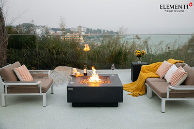 Elementi Plus Bergen Fire Table-Patio Pelican