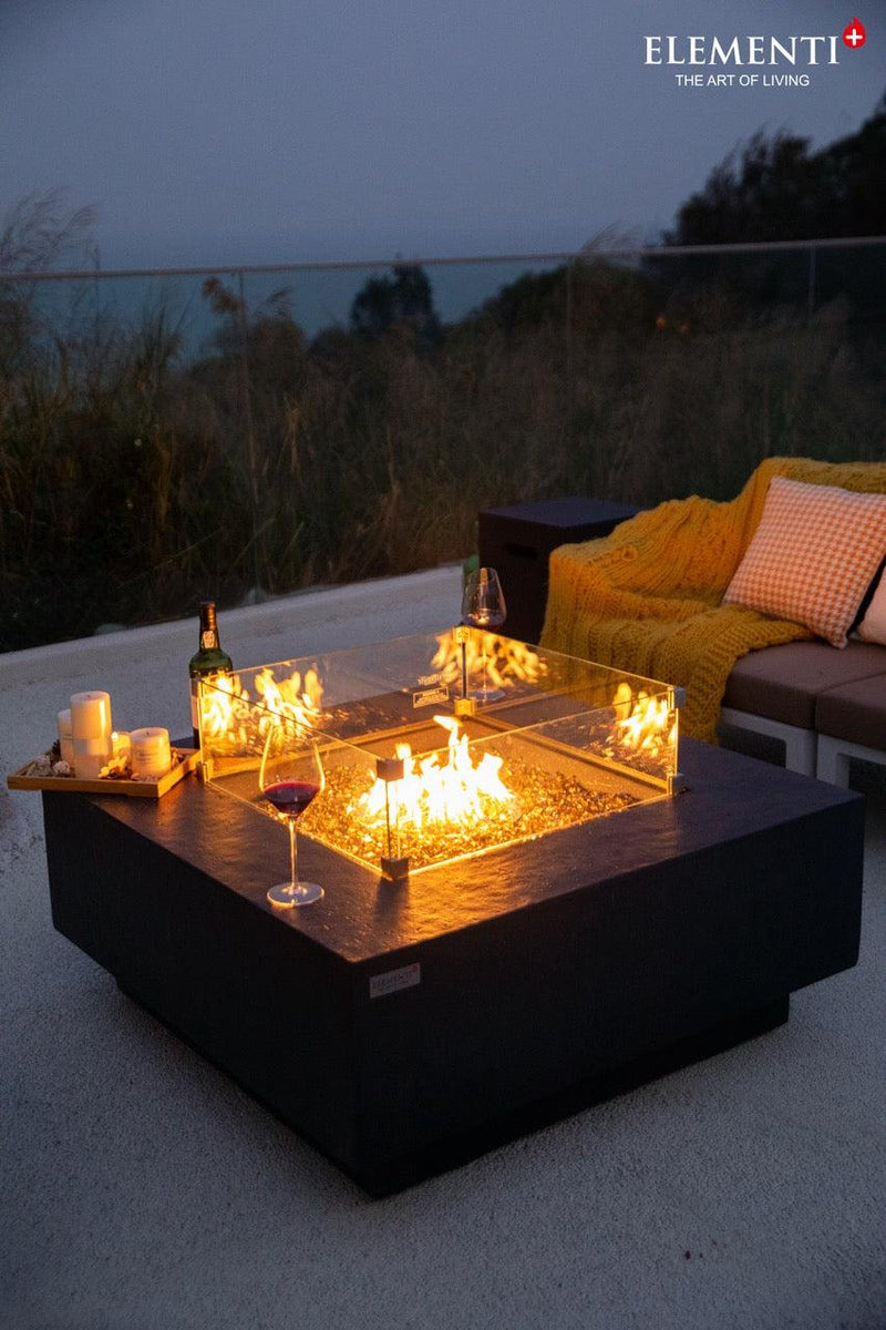 Elementi Plus Bergen Fire Table-Patio Pelican