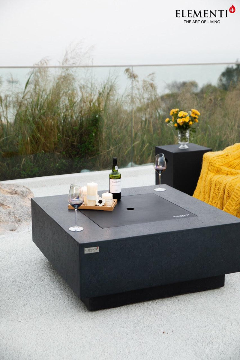 Elementi Plus Bergen Fire Table-Patio Pelican