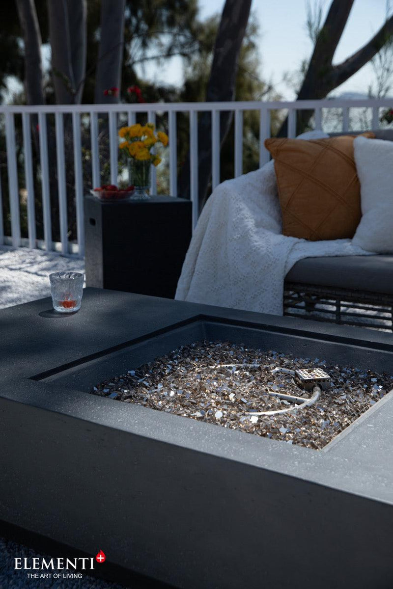 Elementi Plus Cannes Fire Table-Patio Pelican