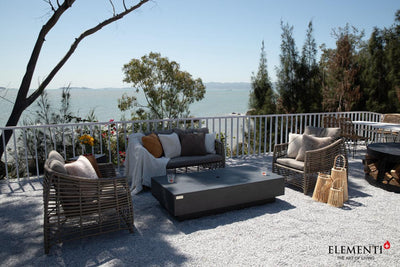 Elementi Plus Cannes Fire Table-Patio Pelican