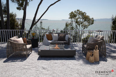 Elementi Plus Cannes Fire Table-Patio Pelican