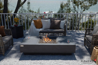 Elementi Plus Cannes Fire Table-Patio Pelican