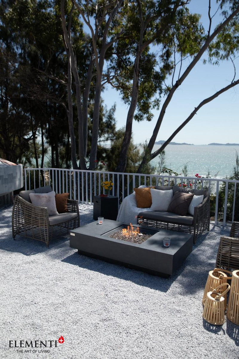 Elementi Plus Cannes Fire Table-Patio Pelican