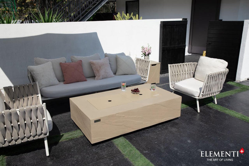 Elementi Plus Colorado Fire Table-Patio Pelican