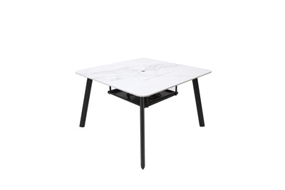 Elementi Plus Helsinki Marble Porcelain Dining Table-Patio Pelican