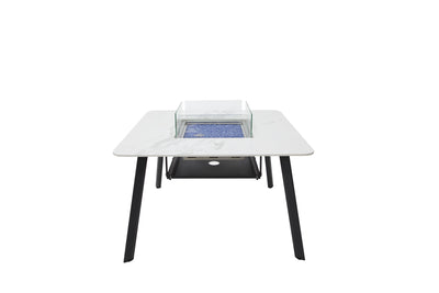 Elementi Plus Helsinki Marble Porcelain Dining Table-Patio Pelican