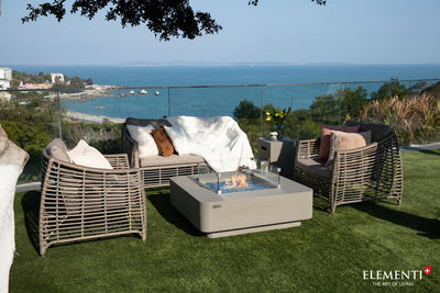 Elementi Plus Lucerne Fire Table-Patio Pelican