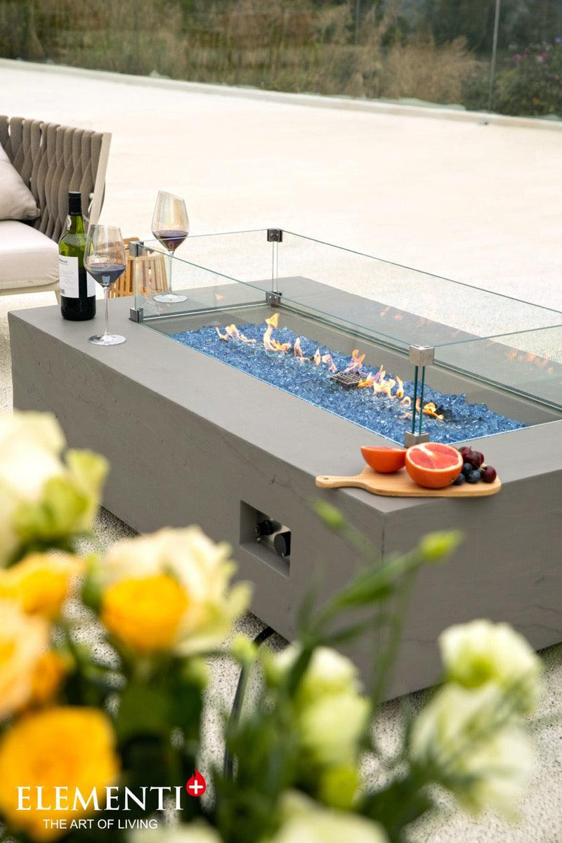 Elementi Plus Meteora Fire Table-Patio Pelican