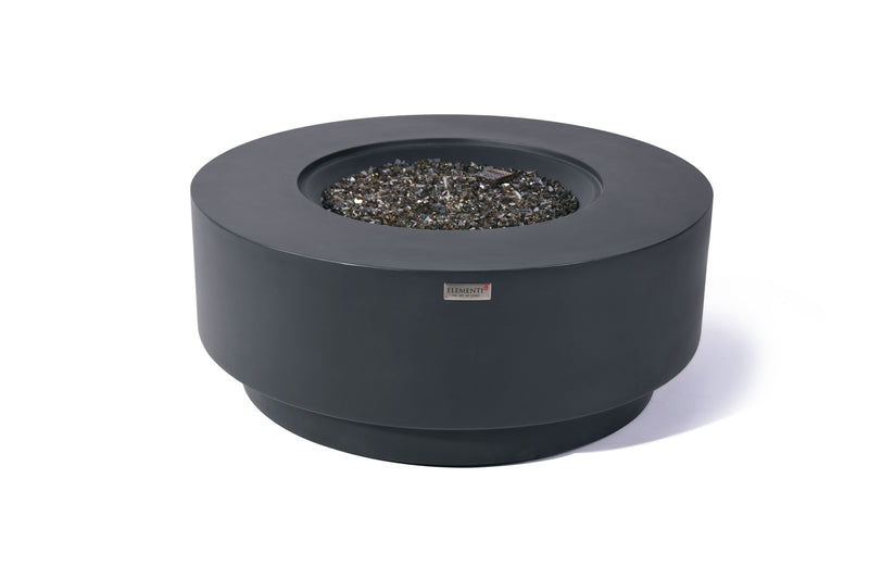 Elementi Plus Nimes Round Fire Table-Patio Pelican