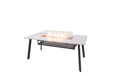 Elementi Plus Oslo Marble Porcelain Dining Table-Patio Pelican