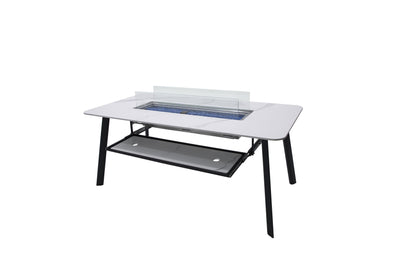 Elementi Plus Oslo Marble Porcelain Dining Table-Patio Pelican