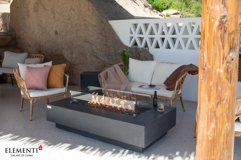 Elementi Plus Positano Fire Table-Patio Pelican