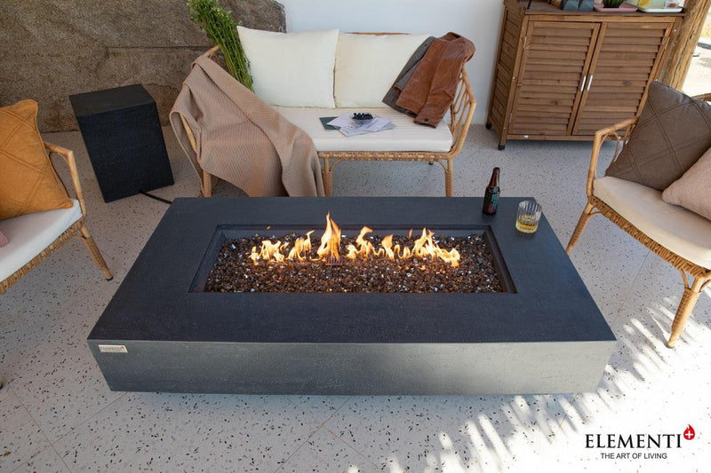 Elementi Plus Positano Fire Table-Patio Pelican