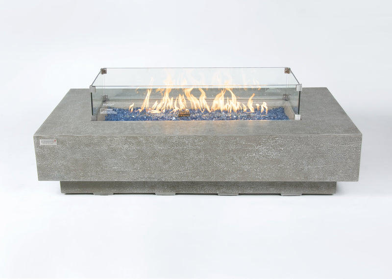 Elementi Plus Riviera Fire Table-Patio Pelican