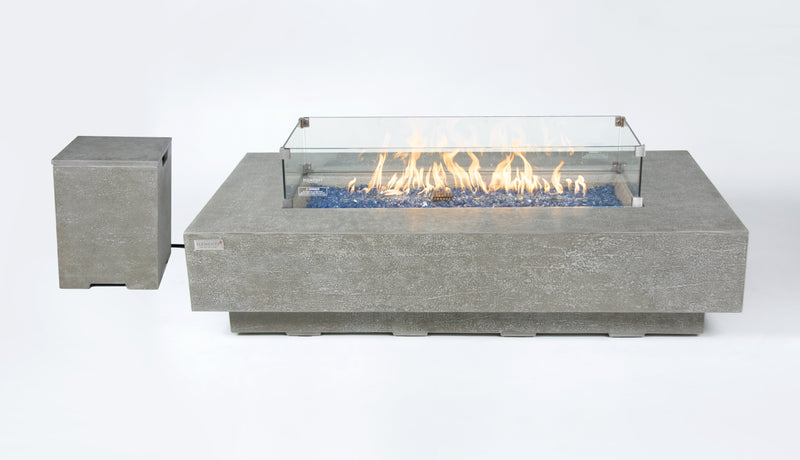 Elementi Plus Riviera Fire Table-Patio Pelican