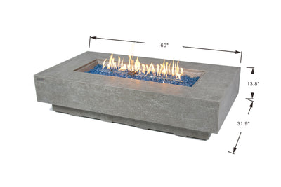 Elementi Plus Riviera Fire Table-Patio Pelican