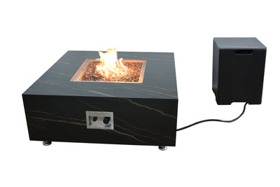 Elementi Plus Sofia Porcelain Fire Table-Patio Pelican