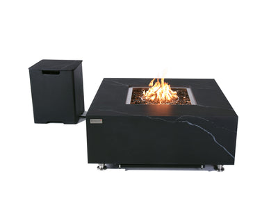 Elementi Plus Sofia Porcelain Fire Table-Patio Pelican