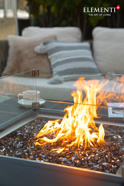 Elementi Plus Sofia Porcelain Fire Table-Patio Pelican