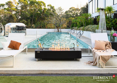 Elementi Plus Valencia Porcelain Fire Table-Patio Pelican