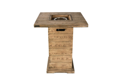 Elementi Rova Fire Pit Bar Table-Patio Pelican