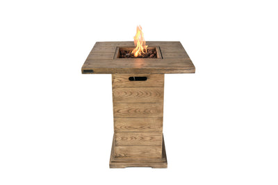 Elementi Rova Fire Pit Bar Table-Patio Pelican