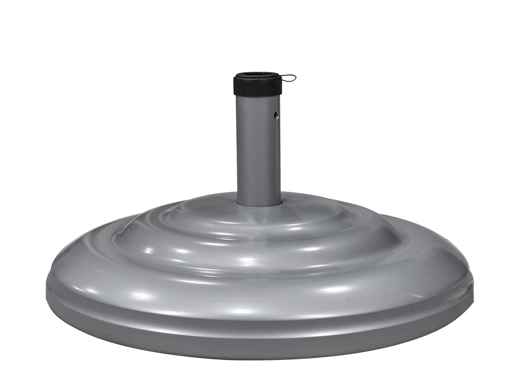 fiberbuilt black patio umbrella base FiberBuilt Aluminum Patio Umbrella Base – Patio Pelican