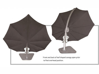 FiberBuilt Bali Cantilever Umbrella-Patio Pelican