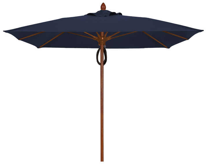 fiberbuilt patio umbrella FiberBuilt Bridgewater Center Pole Square Umbrella – Patio Pelican